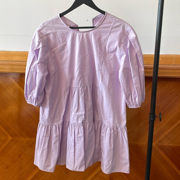 OAK & FORT lilac dress - Picture 1 of 4